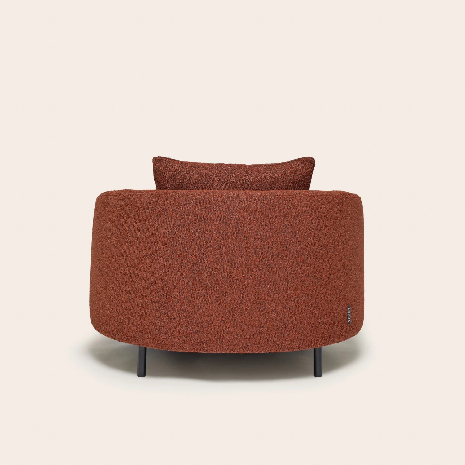 Fauteuil JULIKA Orange Brick 8 Fauteuil JULIKA Orange Brick – Image 8