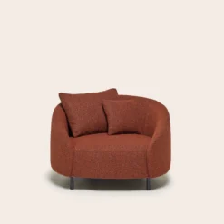 Fauteuil JULIKA Orange Brick
