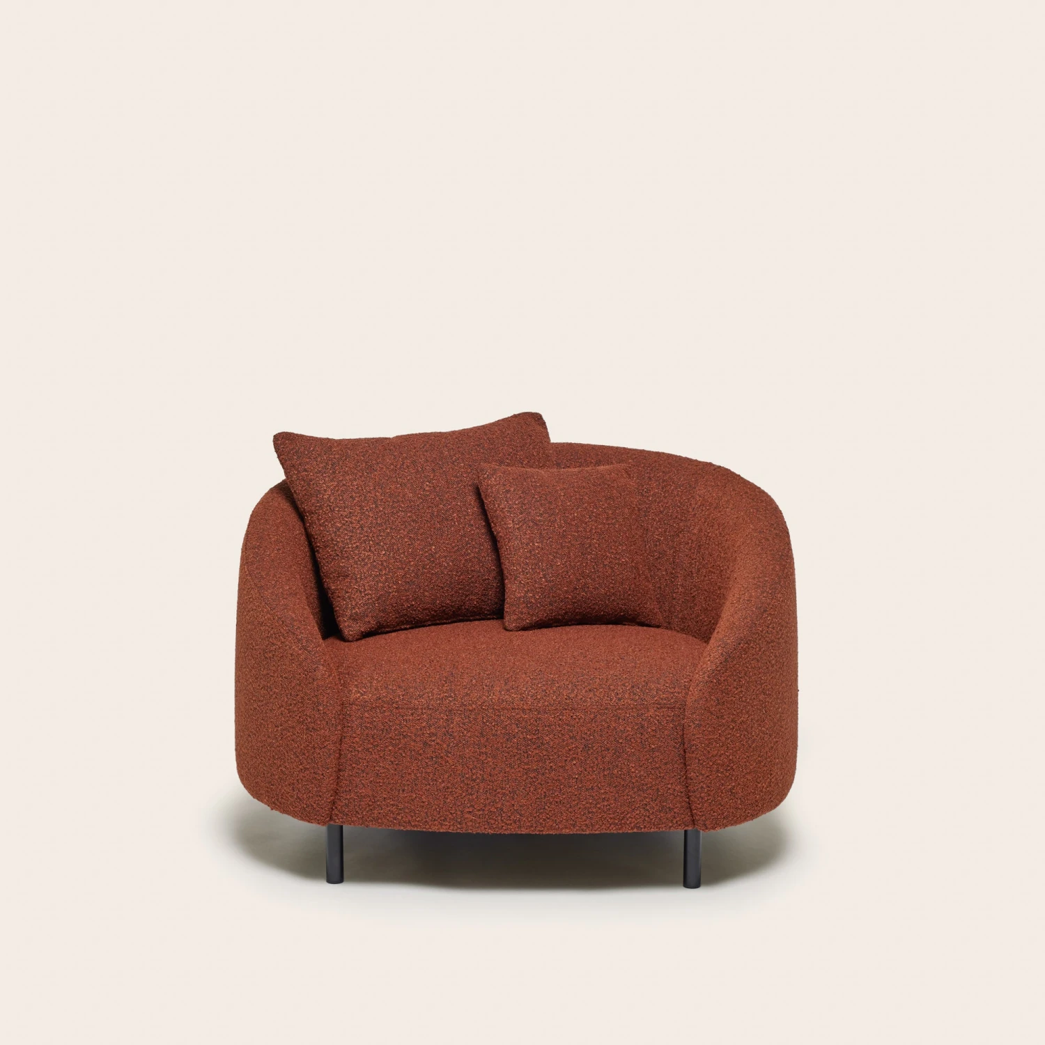 Fauteuil JULIKA Orange Brick 1 Fauteuil JULIKA Orange Brick