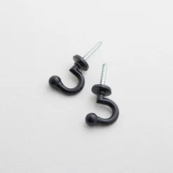 Gond Crosse Rideau ALMA Noir Mat -Décoration & meubles pour la maison gond crosse rideau ALMA 001911 G10G 4