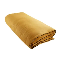 Housse D'édredon CARLINA Ocre Et Bourdon Noir 13 Housse D'édredon CARLINA Ocre Et Bourdon Noir -Décoration & meubles pour la maison housse d edredon CARLINA 006501 J18G packshot