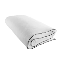 Housse D'édredon CARLINA Blanc Pur Et Bourdon Noir 15 Housse D'édredon CARLINA Blanc Pur Et Bourdon Noir -Décoration & meubles pour la maison housse d edredon CARLINA 006501 WG packshot