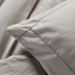 Housse De Couette ANOUK Galet Et Point Sellier Noir 13 Housse De Couette ANOUK Galet Et Point Sellier Noir -Décoration & meubles pour la maison housse de couette ANOUK 007624 N2G 7