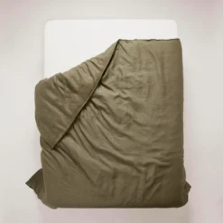 Housse De Couette CARLINA Kaki Grisé Et Bourdon Noir -Décoration & meubles pour la maison housse de couette CARLINA 005724 GVG 5