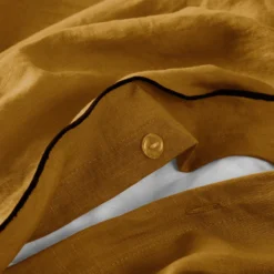 Housse De Couette CARLINA Bronze Et Bourdon Noir -Décoration & meubles pour la maison housse de couette CARLINA 005724 M8G 6