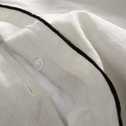 Housse De Couette CARLINA Calcaire Et Bourdon Noir -Décoration & meubles pour la maison housse de couette CARLINA 005724 N2G 6