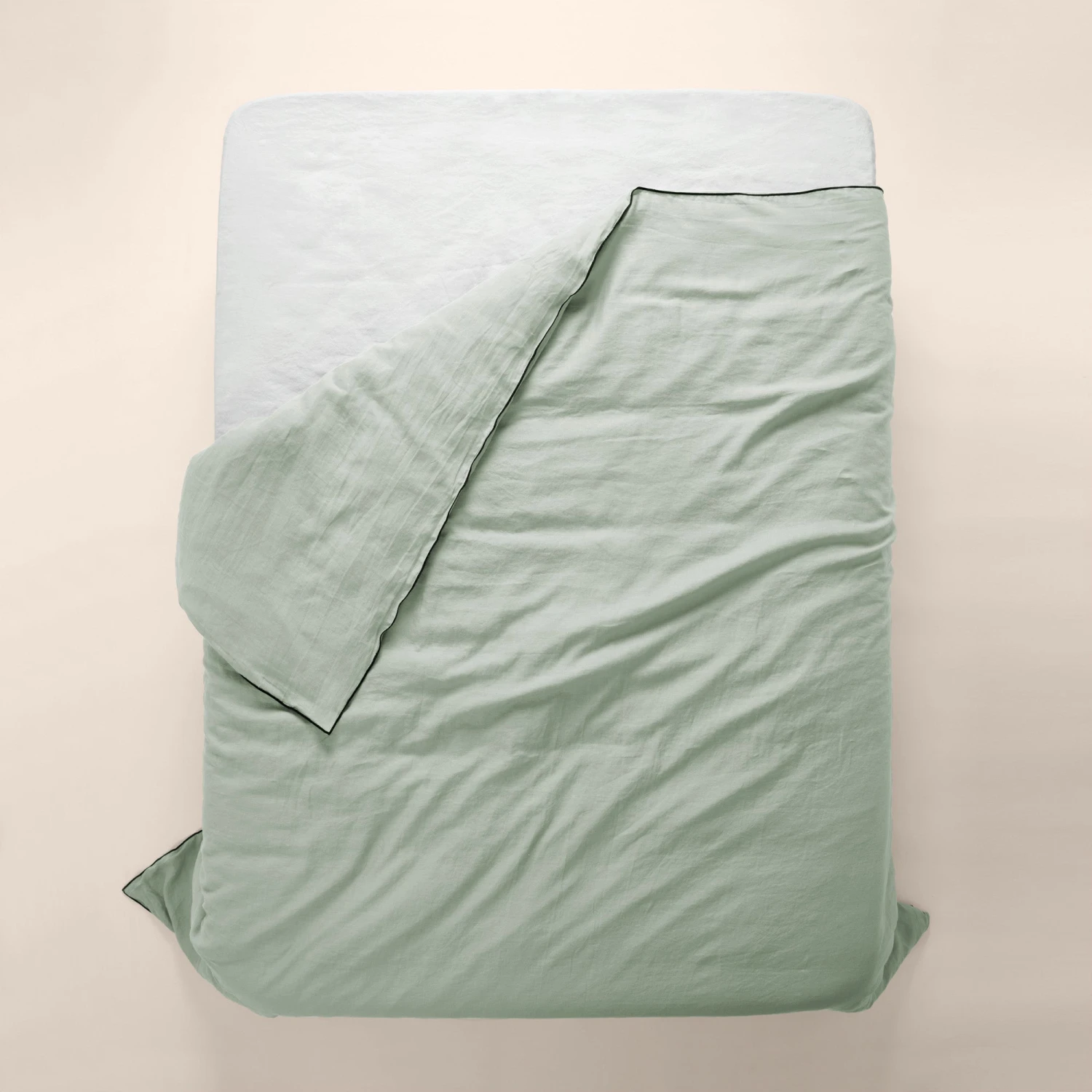 Housse De Couette CARLINA Tilleul Et Bourdon Noir 6 Housse De Couette CARLINA Tilleul Et Bourdon Noir – Image 6