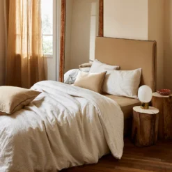 Housse De Couette ELIE Ivoire Et Naturel -Décoration & meubles pour la maison housse de couette ELIE 009168 WN 1