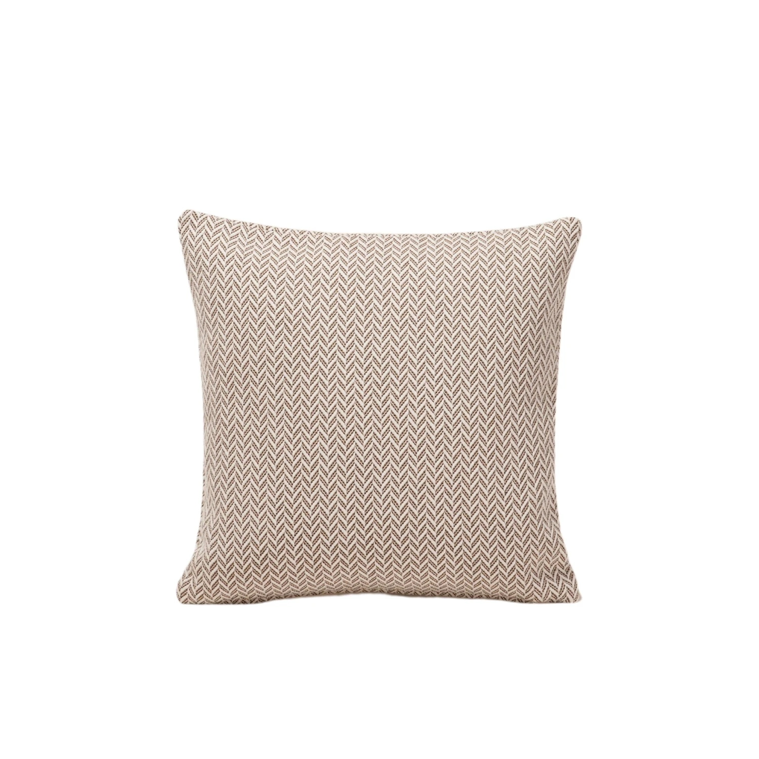Housse De Coussin ALEJANDRO écru Ocre Et Noir 7 Housse De Coussin ALEJANDRO écru Ocre Et Noir – Image 7