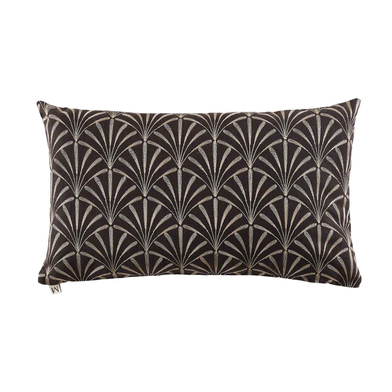 Housse De Coussin ARDECO Noir Et Nickel 7 Housse De Coussin ARDECO Noir Et Nickel – Image 7