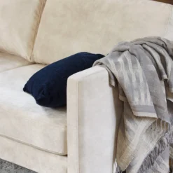 Housse De Coussin BAZYL Bleu Noir 11 Housse De Coussin BAZYL Bleu Noir -Décoration & meubles pour la maison housse de coussin BAZYL 008276 B20 C1 1