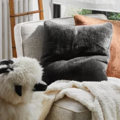 Housse De Coussin BIANCA Gris Ombre 10 Housse De Coussin BIANCA Gris Ombre -Décoration & meubles pour la maison housse de coussin BIANCA 007053 G8 C4 1