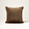 Housse De Coussin BIANCA Marron Glacé