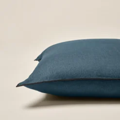 Housse De Coussin CARLINA Pétrole Et Bourdon Noir -Décoration & meubles pour la maison housse de coussin CARLINA 006407 BVG C1 6