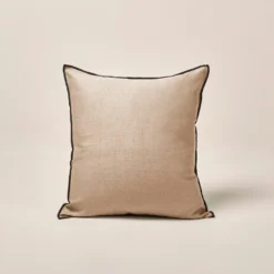 Housse De Coussin CARLINA Sable Et Bourdon Noir -Décoration & meubles pour la maison housse de coussin CARLINA 006407 N4G C1 4