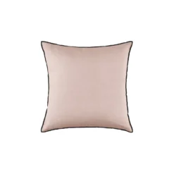 Housse De Coussin CARLINA Rose Poudré Et Bourdon Noir -Décoration & meubles pour la maison housse de coussin CARLINA 006407 RG C1 packshot