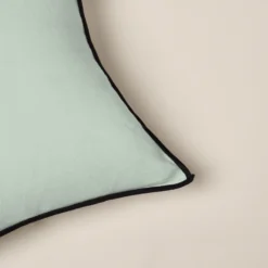 Housse De Coussin CARLINA Tilleul Et Bourdon Noir -Décoration & meubles pour la maison housse de coussin CARLINA 006407 V2G C4 5