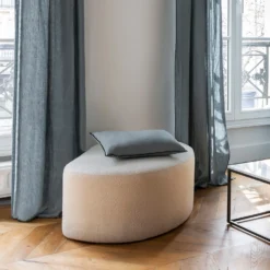 Housse De Coussin CARLINA Vert De Gris Et Bourdon Noir -Décoration & meubles pour la maison housse de coussin CARLINA 006407 V4G C1 1