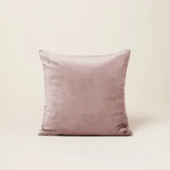 Housse De Coussin CASTIGLIONE Rose Poudré Et Taupe