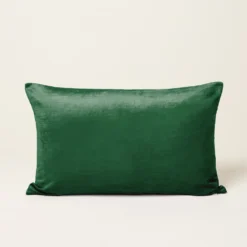 Housse De Coussin CASTIGLIONE Vert Pin Et Taupe