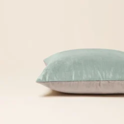 Housse De Coussin CASTIGLIONE Céladon Et Taupe -Décoration & meubles pour la maison housse de coussin CASTIGLIONE 000606 V4 C1 5