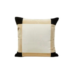 Housse De Coussin DAMIAN Ivoire Naturel Et Noir -Décoration & meubles pour la maison housse de coussin DAMIAN 007681 NG C4 packshot