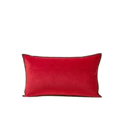 Housse De Coussin DARIO Rouge Opéra Et Bourdon Noir -Décoration & meubles pour la maison housse de coussin DARIO 007735 R18G CM packshot