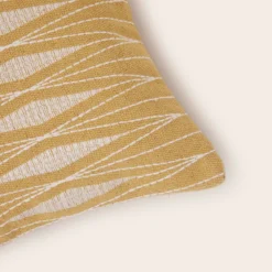 Housse De Coussin ESRA Jaune Ocre -Décoration & meubles pour la maison housse de coussin ESRA 008882 J18 C1 5