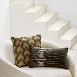 Housse De Coussin ESRA Olive Brune -Décoration & meubles pour la maison housse de coussin ESRA 008882 VM CM 1