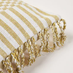 Housse De Coussin FARIK Ivoire Et Moutarde -Décoration & meubles pour la maison housse de coussin FARIK 008424 WJ C1 7