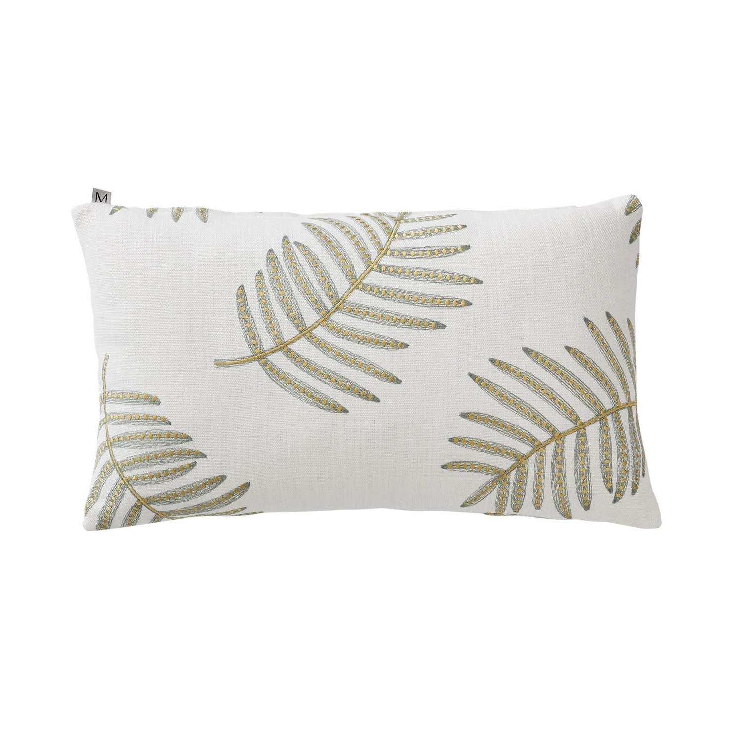 Housse De Coussin FILICO Blanc Cassé Et Sauge 3 Housse De Coussin FILICO Blanc Cassé Et Sauge – Image 3