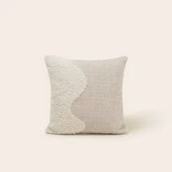 Housse De Coussin FLOKIE Ivoire