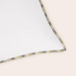 Housse De Coussin GHABY Blanc Et Bourdon En Dégradé 12 Housse De Coussin GHABY Blanc Et Bourdon En Dégradé -Décoration & meubles pour la maison housse de coussin GHABY 008905 W C1 5