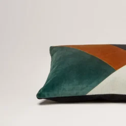 Housse De Coussin GOTIE Ivoire Caramel Et Marine -Décoration & meubles pour la maison housse de coussin GOTIE 007682 BZ3 CM 6