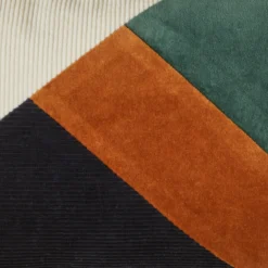 Housse De Coussin GOTIE Ivoire Caramel Et Marine -Décoration & meubles pour la maison housse de coussin GOTIE 007682 BZ3 CM 7