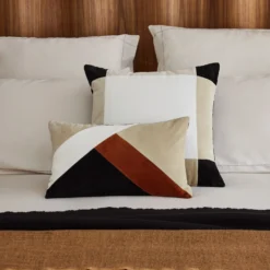 Housse De Coussin GOTIE Ivoire Naturel Et Noir -Décoration & meubles pour la maison housse de coussin GOTIE 007682 NZ3 CM 1