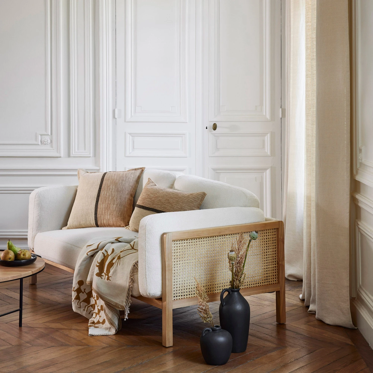 Housse De Coussin HARI Naturel Et Brun 9 Housse De Coussin HARI Naturel Et Brun – Image 9