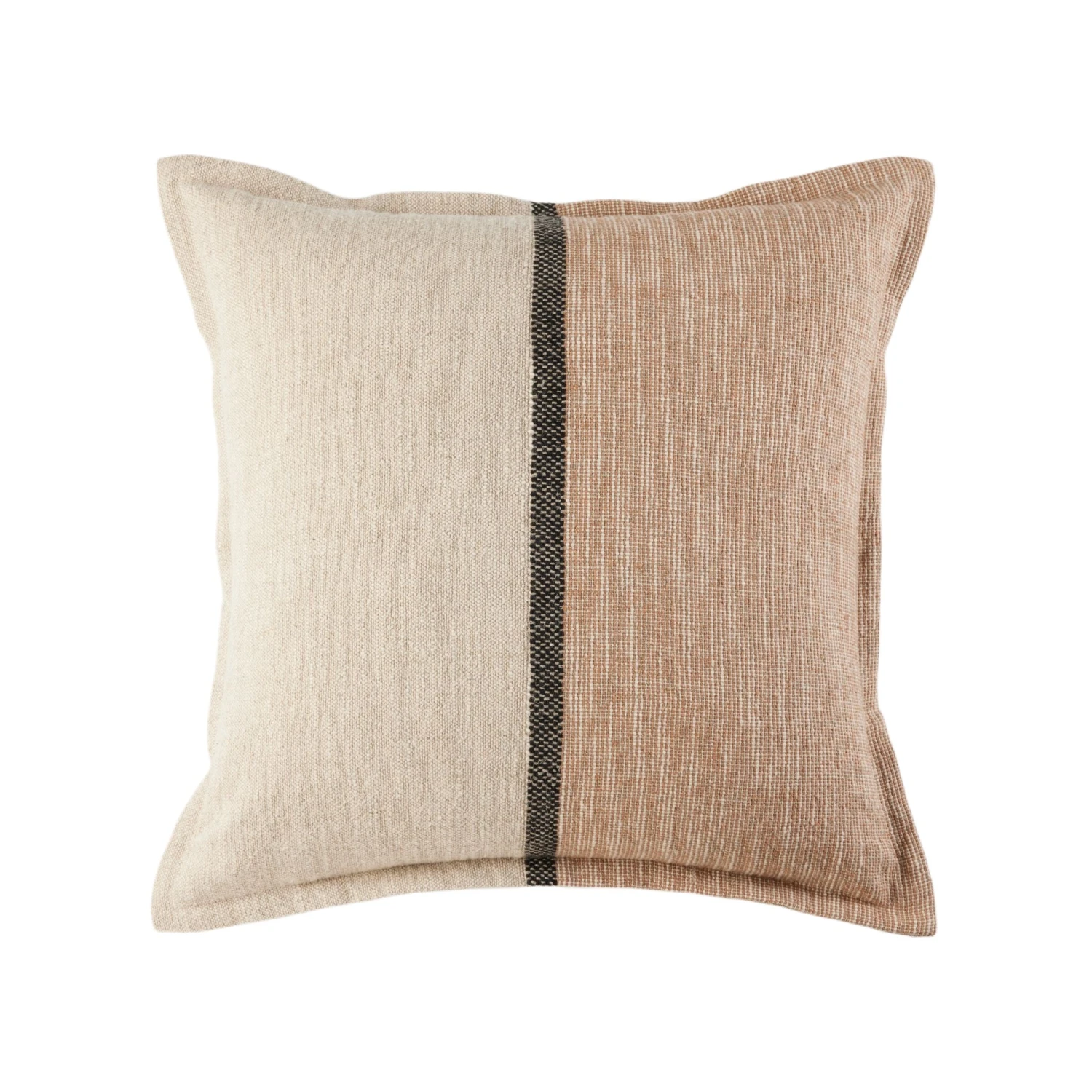 Housse De Coussin HARI Naturel Et Brun 11 Housse De Coussin HARI Naturel Et Brun – Image 11