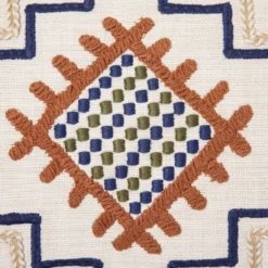 Housse De Coussin JUANY Naturel Et Indigo -Décoration & meubles pour la maison housse de coussin JUANY 008435 NB CM 7