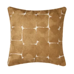 Housse De Coussin KARTY Naturel Jaune Doré 17 Housse De Coussin KARTY Naturel Jaune Doré -Décoration & meubles pour la maison housse de coussin KARTY 008423 NJ C1 packshot