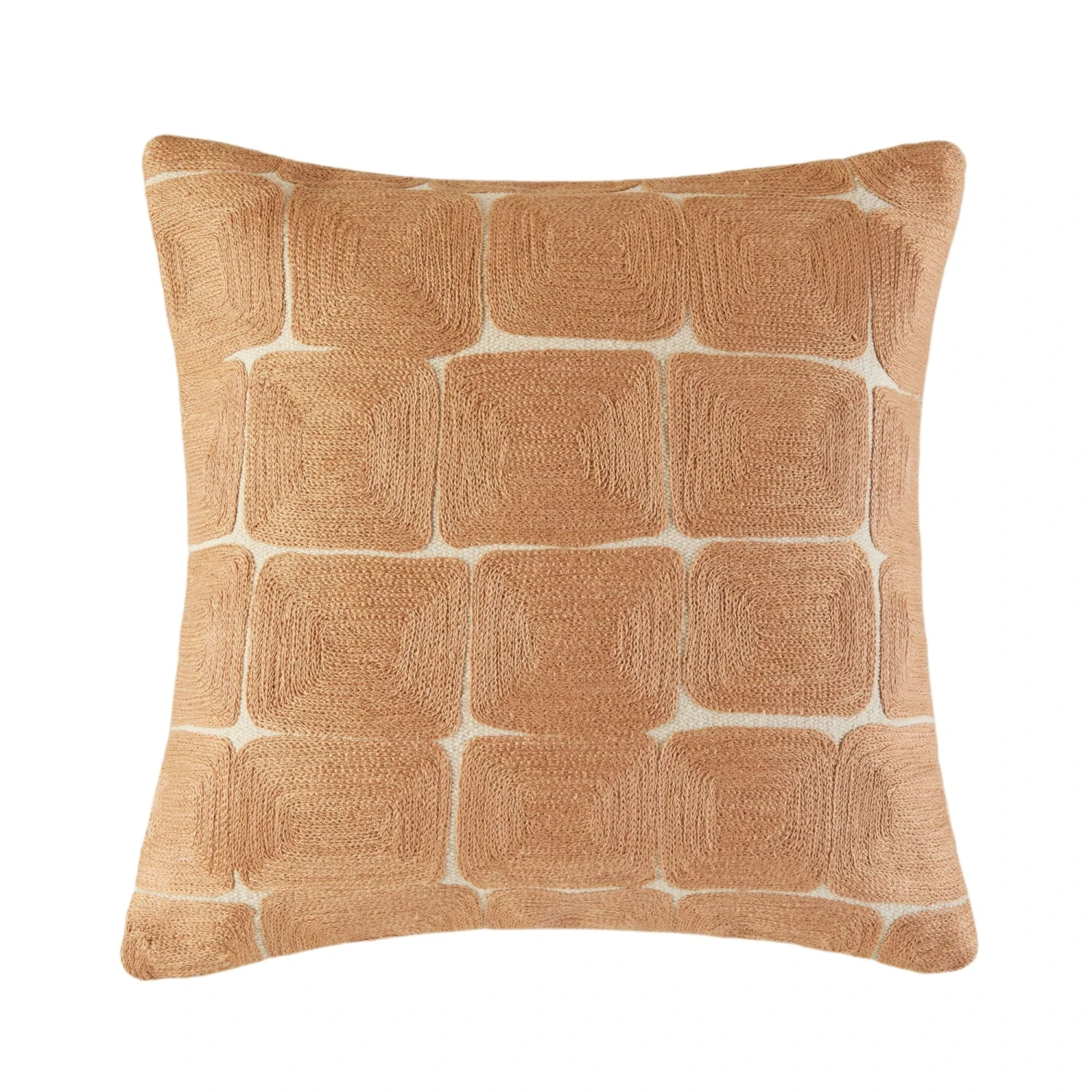 Housse De Coussin KARTY Naturel Et Terracotta 8 Housse De Coussin KARTY Naturel Et Terracotta – Image 8