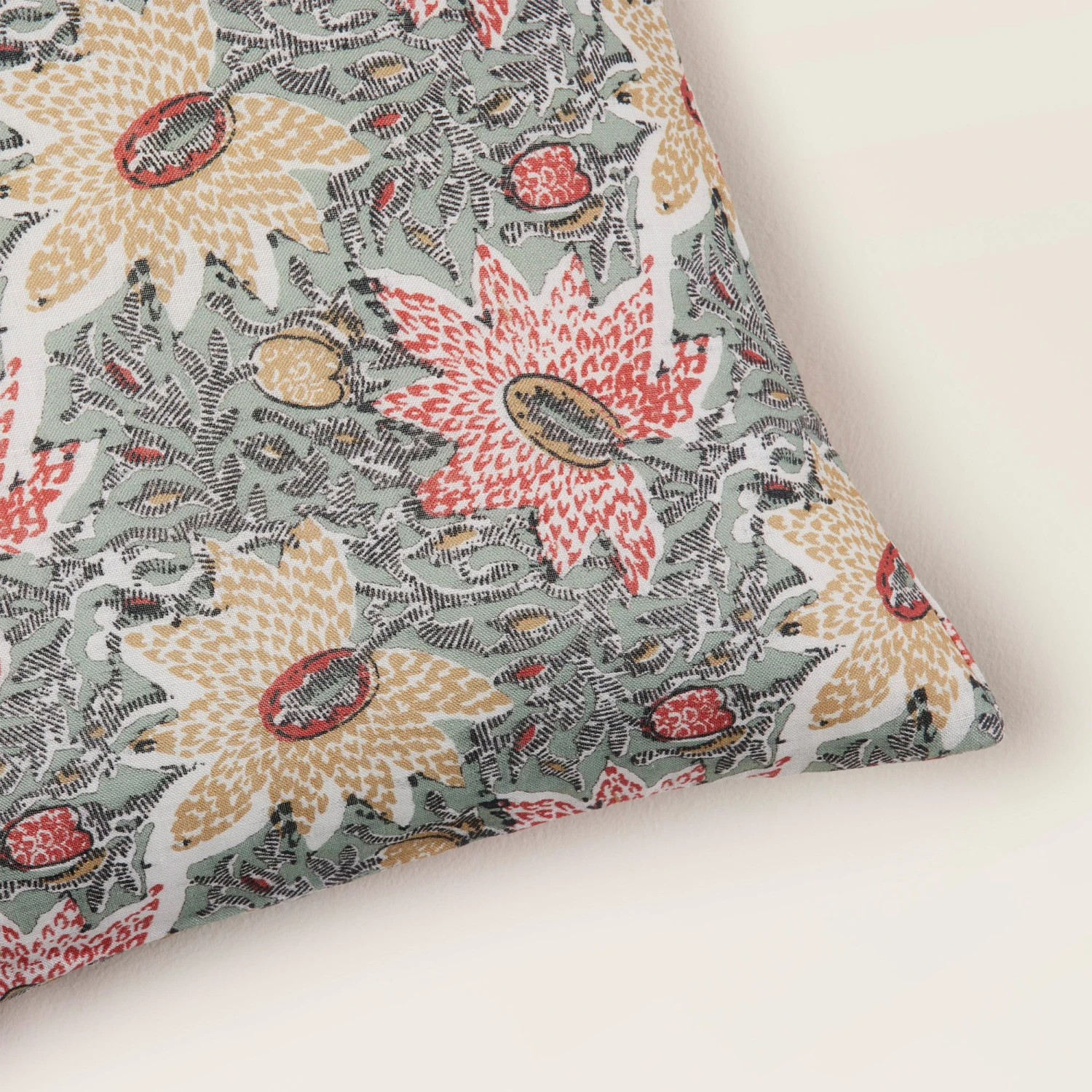 Housse De Coussin KEYA Vert De Gris 2 Housse De Coussin KEYA Vert De Gris – Image 2