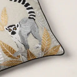 Housse De Coussin MADAGASCAR Naturel Et Ocre -Décoration & meubles pour la maison housse de coussin MADAGASCAR 007519 NJ C1 5