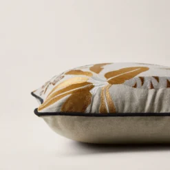 Housse De Coussin MADAGASCAR Naturel Et Ocre -Décoration & meubles pour la maison housse de coussin MADAGASCAR 007519 NJ C1 7