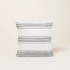 Housse De Coussin MALAY Blanc Et Noir