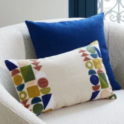 Housse De Coussin MARCELO Bleu Outremer -Décoration & meubles pour la maison housse de coussin MARCELO 009002 B19 C1 1