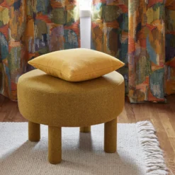 Housse De Coussin MARCELO Ocre Jaune -Décoration & meubles pour la maison housse de coussin MARCELO 009002 J18 C1 1