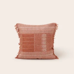 Housse De Coussin MELKI Orange Cuivrée -Décoration & meubles pour la maison housse de coussin MELKI 008880 O16 C1 4