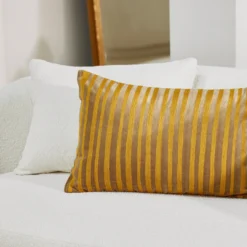 Housse De Coussin MYRTO Ocre