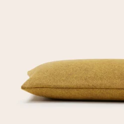 Housse De Coussin NERIO Chiné Grain De Moutarde -Décoration & meubles pour la maison housse de coussin NERIO 009003 JM CM 6